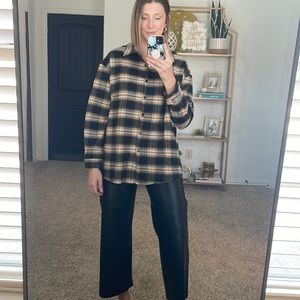 SHEIN women’s flannel - Medium - like new.